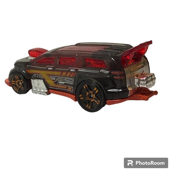 Hot Wheels Nitro Tailgaters Diecast Truck HW X Raycers 2017 Black Loose - Picture 5 of 11